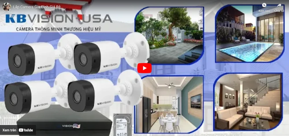 Tư Vấn Giải Pháp Lắp Camera Chống Trộm Gia Đình