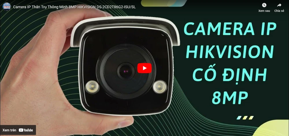 Lắp Camera Thương Hiệu Hikvision Chính Hãng