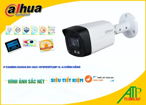 Lắp đặt camera tân phú Camera Dahua DH-HAC-HFW1239TLMP-IL-A