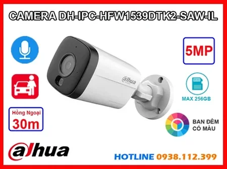 DH-IPC-HFW1539DTK2-SAW-IL,DH-IPC-HFW1539DTK2-SAW-IL Tốt nhấtDH-IPC-HFW1539DTK2-SAW-IL mới,DH IPC HFW1539DTK2 SAW IL,Giá Bán DH-IPC-HFW1539DTK2-SAW-IL 5.0 MP Độ phân giải Ultra 4k lite