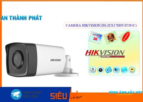 Lắp đặt camera tân phú Camera Hikvision DS-2CE17H0T-IT3F(C)