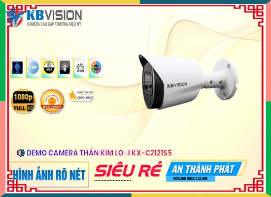 Lắp đặt camera tân phú KX-C2121S5 KBvision Với giá cạnh tranh