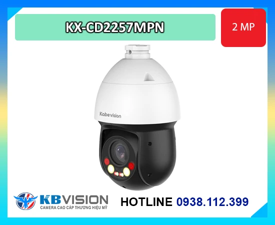 camera Kabe Vision KX-CD2257MPN, camera PTZ Kabe Vision 2MP, camera zoom quang 25X, camera Smart Dual Light Kabe Vision, camera IP AN THÀNH PHÁT
