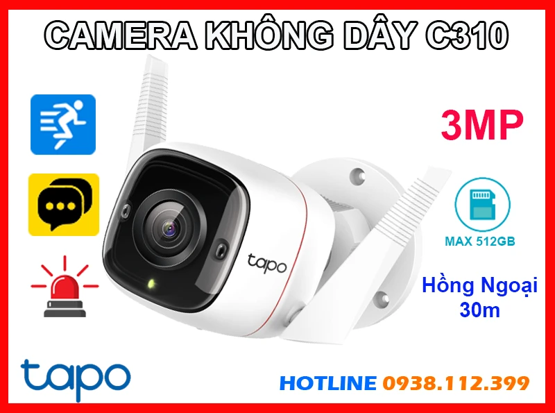 Lắp đặt camera Tapo C310 Camera An Ninh Ngoài Trời (3MP)