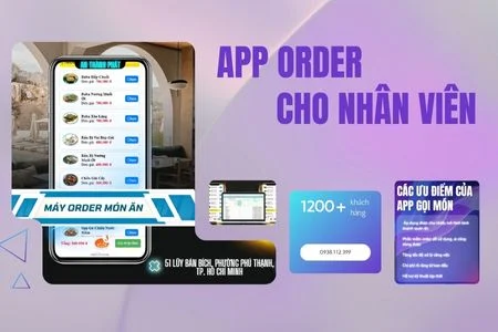 Giải pháp gọi món thông minh,Phần mềm đặt món,Quét mã QR tại bàn,Quản lý thực đơn,In hóa đơn nhanh chóng,Báo cáo doanh thu 
