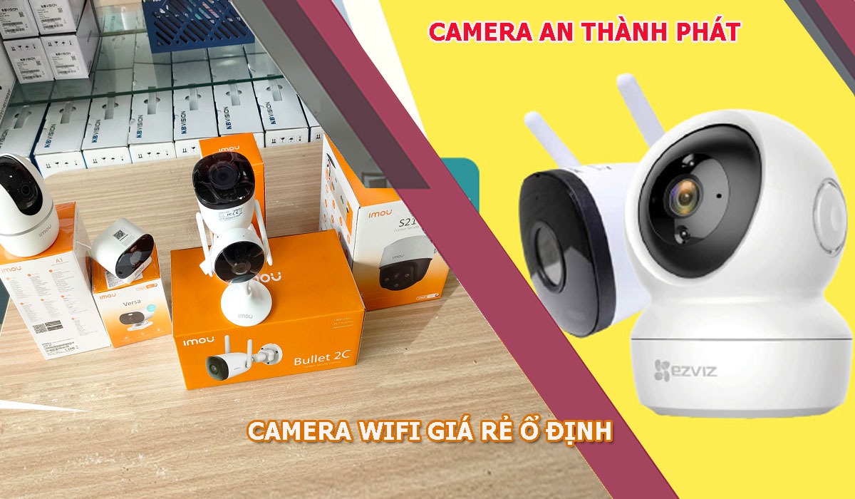 lắp camera wifi không dây giá rẻ