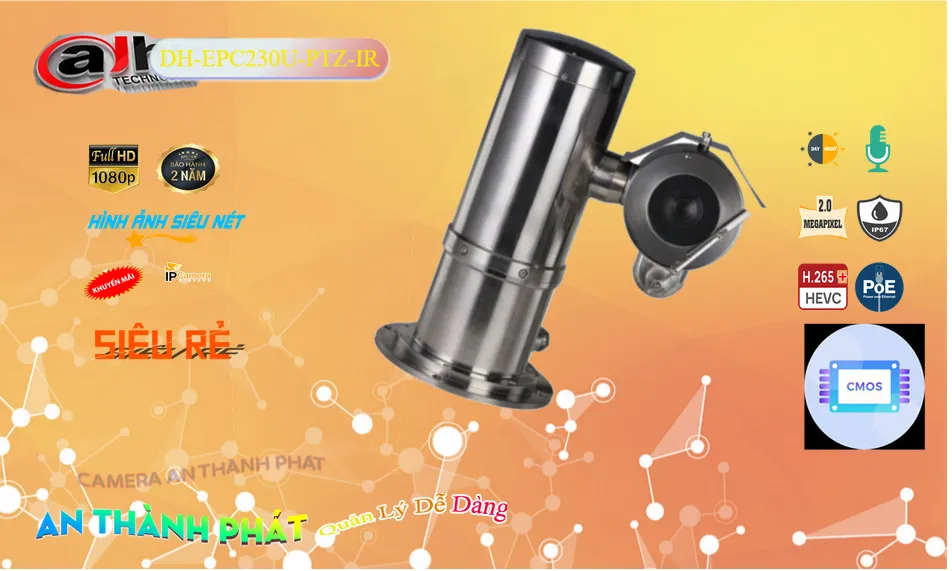 DH-EPC230U-PTZ-IR sắc nét Dahua ➠