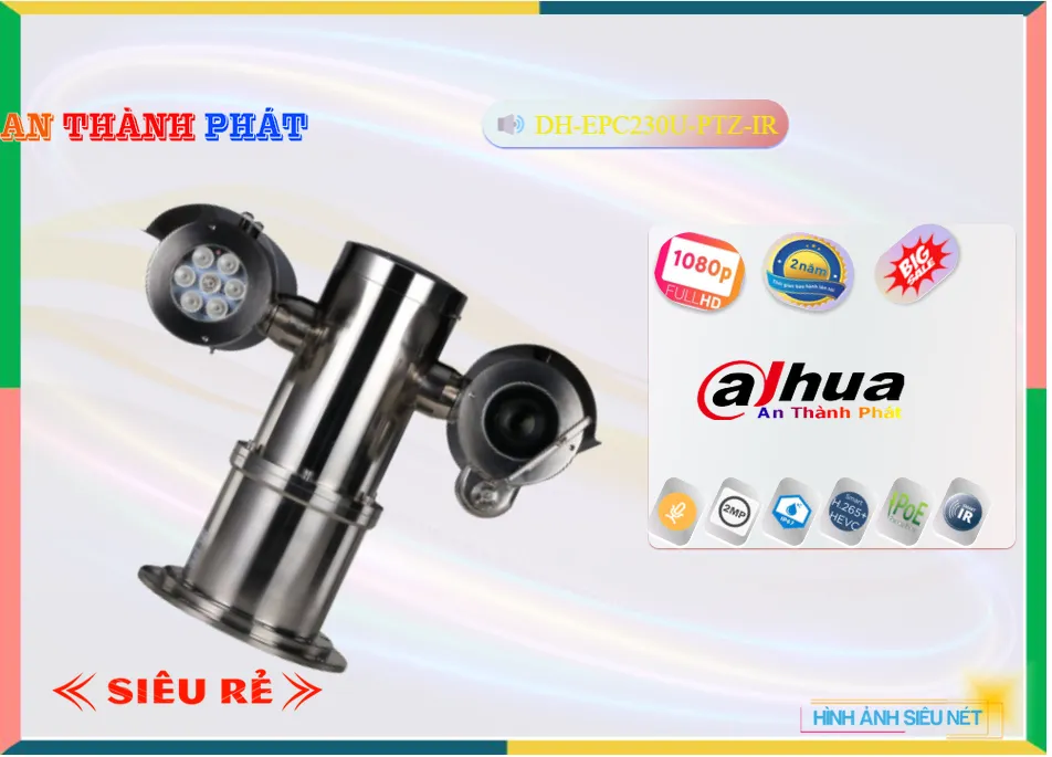 Camera Dahua DH-EPC230U-PTZ-IR,DH-EPC230U-PTZ-IR rẻ nhất, Camera DH-EPC230U-PTZ-IR Công Nghệ Mới,DH-EPC230U-PTZ-IR HD IP  giá mới nhất,DH-EPC230U-PTZ-IR Giá Hãng,phân phối DH-EPC230U-PTZ-IR FULL HD 1080P 2.0 megapixel ,Nơi bán DH-EPC230U-PTZ-IR,DH-EPC230U-PTZ-IR rẻ nhất,DH-EPC230U-PTZ-IR Công Nghệ Mới