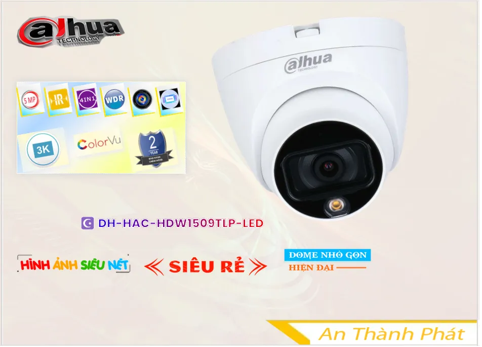 DH-HAC-HDW1509TLP-LED sắc nét Dahua ➠ DH-HAC-HDW1509TLP-LED sắc nét Dahua ➠