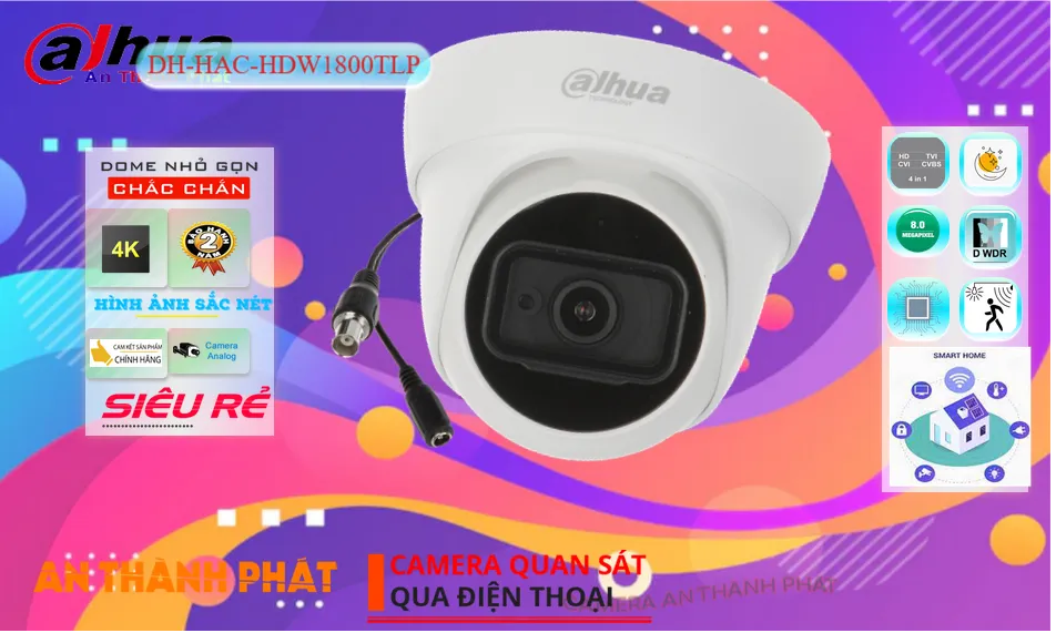 ➠ DH-HAC-HDW1800TLP sắc nét Dahua ➠ DH-HAC-HDW1800TLP sắc nét Dahua