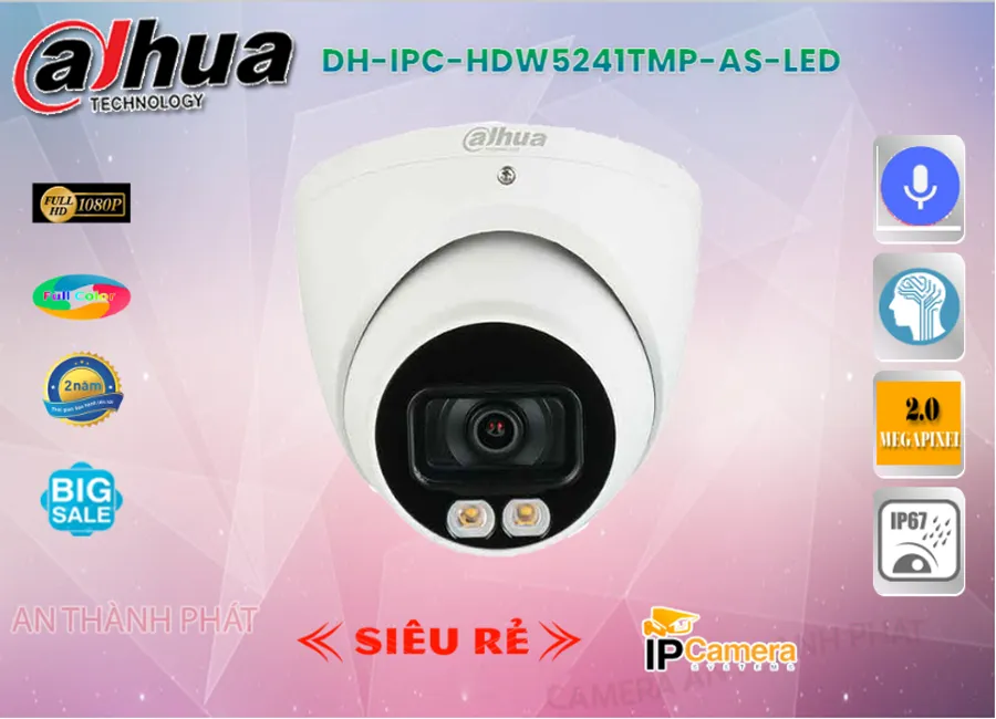 Camera IP Dahua DH-IPC-HDW5241TMP-AS-LED,DH-IPC-HDW5241TMP-AS-LED giá kỹ thuật,DH-IPC-HDW5241TMP-AS-LED Cấp Nguồ Qua Dây Mạng  rẻ nhất,DH-IPC-HDW5241TMP-AS-LED Giá rẻ nhất,Công ty bán DH-IPC-HDW5241TMP-AS-LED FULL HD 1080P ,DH IPC HDW5241TMP AS LED,thông số  Thiết Bị Camera DH-IPC-HDW5241TMP-AS-LED,công nghê DH-IPC-HDW5241TMP-AS-LED,giá kỹ thuật DH-IPC-HDW5241TMP-AS-LED,Phân Phối Sỉ DH-IPC-HDW5241TMP-AS-LED,DH-IPC-HDW5241TMP-AS-LED bán uy tín,sale DH-IPC-HDW5241TMP-AS-LED,DH-IPC-HDW5241TMP-AS-LED Giá Thấp Nhất,Giá Bán DH-IPC-HDW5241TMP-AS-LED,DH-IPC-HDW5241TMP-AS-LED giá mới nhất,DH-IPC-HDW5241TMP-AS-LED Bán Lỗ