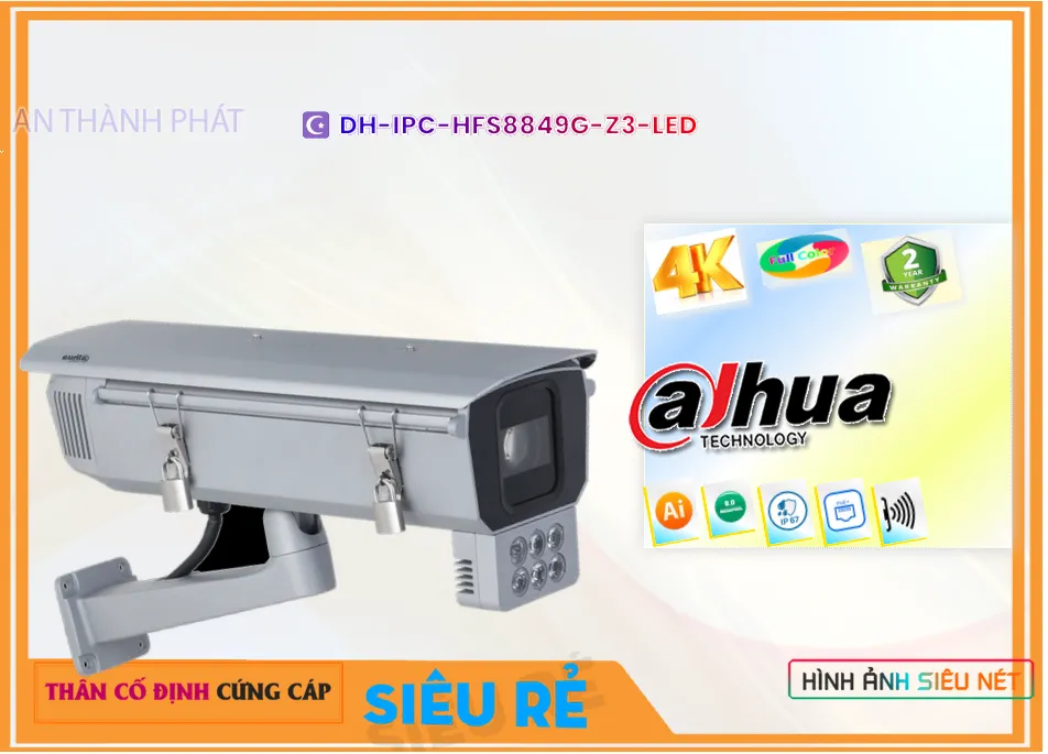 DH-IPC-HFS8849G-Z3-LED sắc nét Dahua ➠ DH-IPC-HFS8849G-Z3-LED sắc nét Dahua ➠