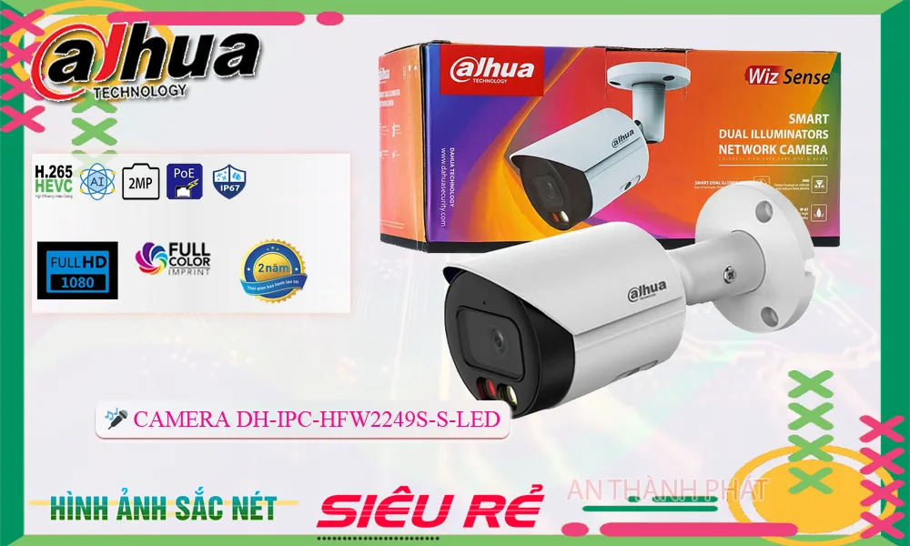 Camera Dahua DH-IPC-HFW2249S-S-LED,DH-IPC-HFW2249S-S-LED giá mới nhấtDH-IPC-HFW2249S-S-LED Chính hãng,DH IPC HFW2249S S LED,Giá Bán DH-IPC-HFW2249S-S-LED FULL HD 1080P 2.0 MP ,Nơi bán  Loại Camera an ninh DH-IPC-HFW2249S-S-LED,DH-IPC-HFW2249S-S-LED giá mới nhất,DH-IPC-HFW2249S-S-LED Chính hãng,Giá ,phân phối DH-IPC-HFW2249S-S-LED
