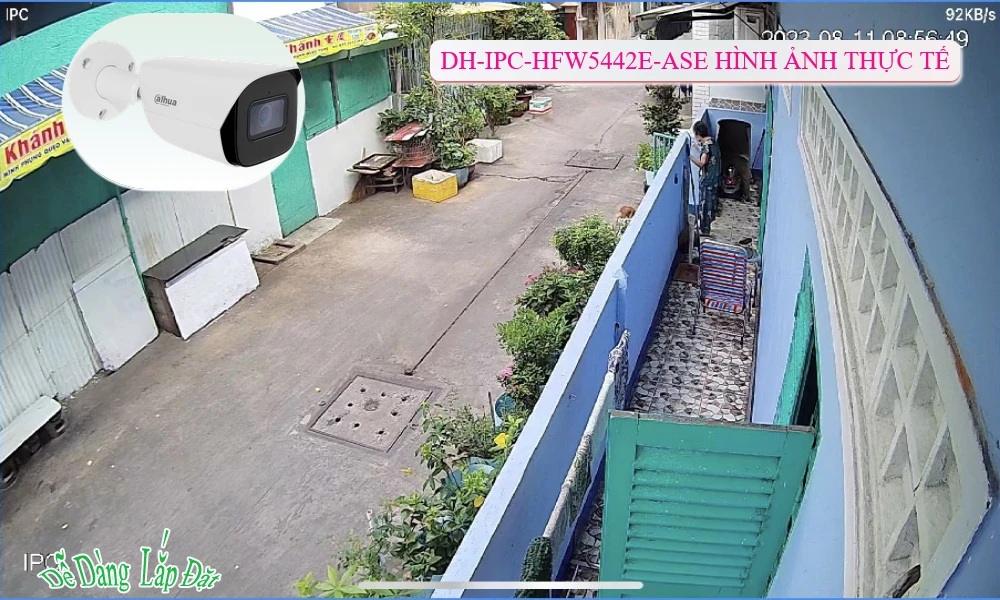 DH-IPC-HFW5442E-ASE sắc nét Dahua DH-IPC-HFW5442E-ASE sắc nét Dahua