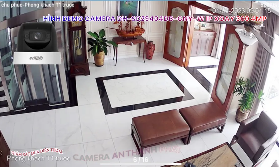 DH-SD29404DB-GNY-W Công Nghệ POE Dahua Thiết kế Đẹp