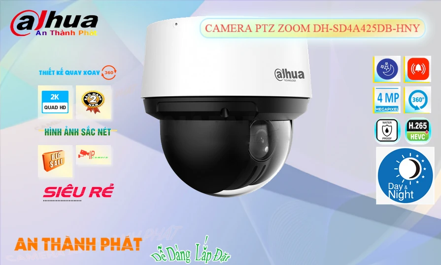 DH-SD4A425DB-HNY sắc nét Dahua ➠ DH-SD4A425DB-HNY sắc nét Dahua ➠