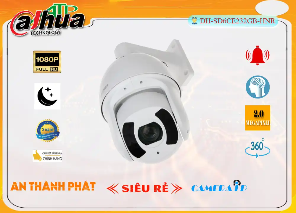 DH-SD6CE230U-HNI sắc nét Dahua