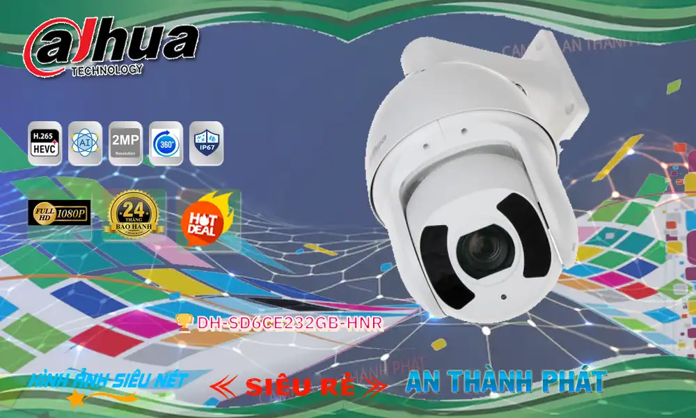 DH-SD6CE232GB-HNR sắc nét Dahua