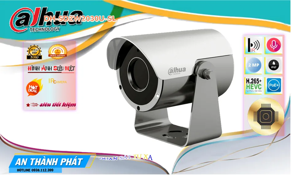 DH-SDZW2030U-SL sắc nét Dahua