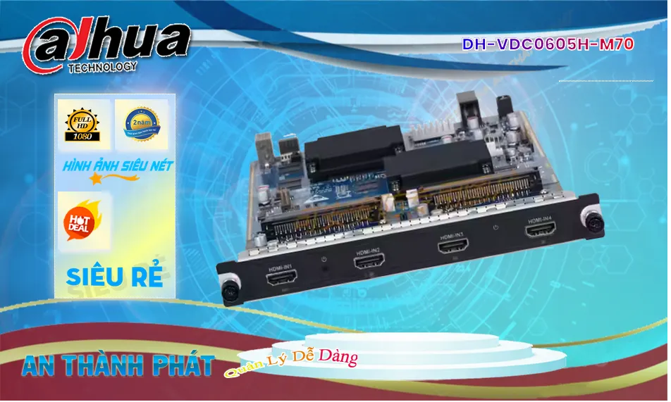 DH-VDC0605H-M70 sắc nét Dahua DH-VDC0605H-M70 sắc nét Dahua