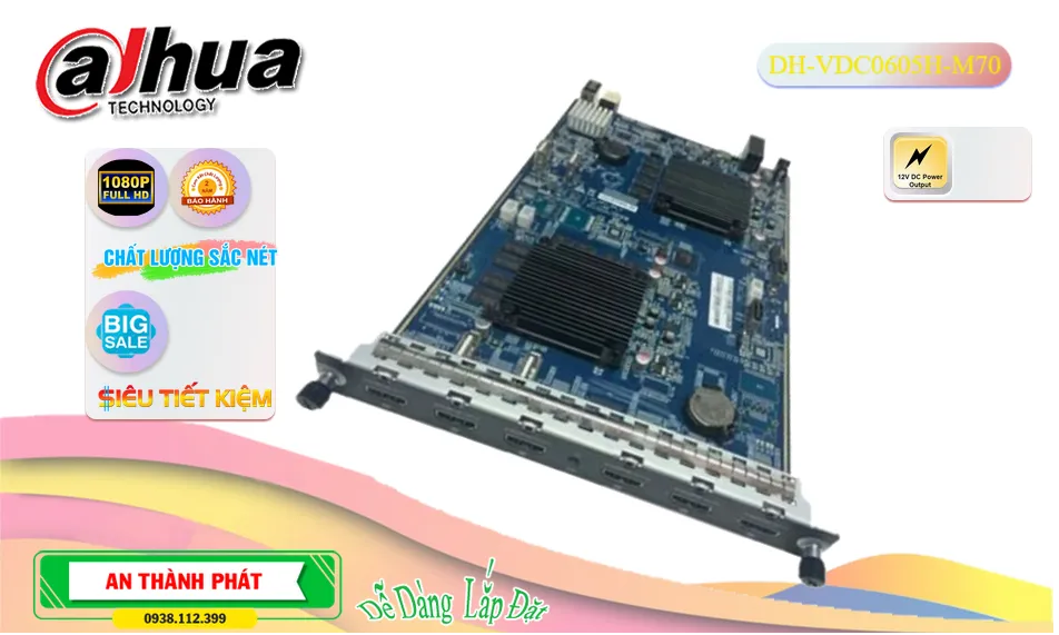 DH-VDC0605H-M70 sắc nét Dahua DH-VDC0605H-M70 sắc nét Dahua