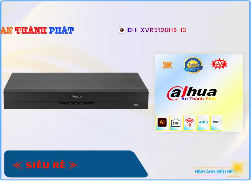 Đầu Thu DH-XVR5108HS-I3 Dahua,DH-XVR5108HS-I3 Giá Hấp Dẫn,DH XVR5108HS I3,Thông số ,thông số DH-XVR5108HS-I3,Bán Giá DH-XVR5108HS-I3,Bán Sỉ DH-XVR5108HS-I3,DH-XVR5108HS-I3 Chất Lượng,bán DH-XVR5108HS-I3,DH-XVR5108HS-I3 chiết khấu cao,Giá Bán DH-XVR5108HS-I3,DH-XVR5108HS-I3 Chất lượng nhất,DH-XVR5108HS-I3 Bán Sỉ,DH-XVR5108HS-I3 Chiết khấu cao,DH-XVR5108HS-I3 Chất lượng nhất,cửa hàng bán DH-XVR5108HS-I3