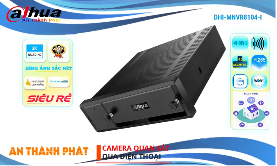 DHI-MNVR8104-I sắc nét Dahua