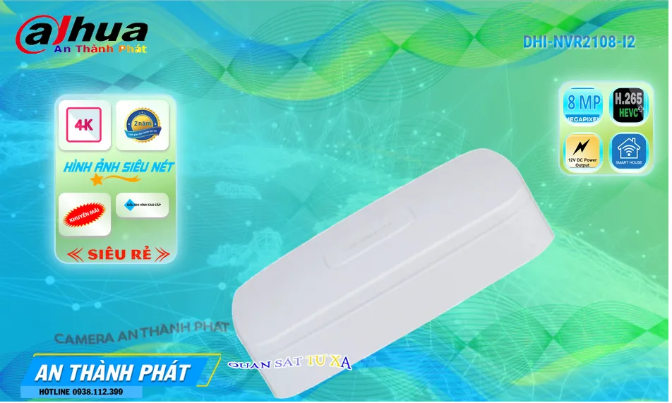 DHI-NVR2108-I2 sắc nét Dahua