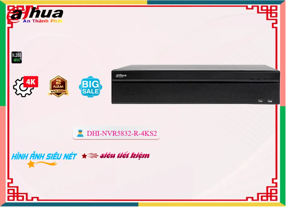 Đầu ghi hình Dahua DHI-NVR5832-R-4KS2,Giá DHI-NVR5832-R-4KS2, Đầu Thu Camera DHI-NVR5832-R-4KS2 Giá chiết khấu,Bán rẻ DHI-NVR5832-R-4KS2,DHI-NVR5832-R-4KS2 Ip sắc nét  giá mới nhất,thông số DHI-NVR5832-R-4KS2Chất Lượng Hình sắc nét ,DHI-NVR5832-R-4KS2 Giá rẻ,tuổi thọ DHI-NVR5832-R-4KS2,DHI-NVR5832-R-4KS2 Chính hãng,phân phối DHI-NVR5832-R-4KS2,Nơi Lắp DHI-NVR5832-R-4KS2,DHI-NVR5832-R-4KS2 Tốt nhất,Giá Bán DHI-NVR5832-R-4KS2,DHI-NVR5832-R-4KS2 giá hấp dẫn,DHI-NVR5832-R-4KS2 bán rẻ