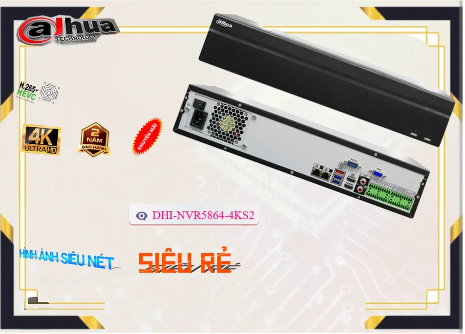 Đầu Ghi Hình Dahua DHI-NVR5864-4KS2,Giá giá sỉ DHI-NVR5864-4KS2 Công Nghệ IP ,phân phối DHI-NVR5864-4KS2,DHI-NVR5864-4KS2 Bán Lỗ,DHI-NVR5864-4KS2 giá hấp dẫn,công nghê DHI-NVR5864-4KS2,DHI-NVR5864-4KS2 Tốt nhất,thông số DHI-NVR5864-4KS2,DHI-NVR5864-4KS2 sale mạnh,DHI-NVR5864-4KS2 Giá chiết khấu,DHI-NVR5864-4KS2 Tiết kiệm,DHI-NVR5864-4KS2 Chất Lượng,bán DHI-NVR5864-4KS2