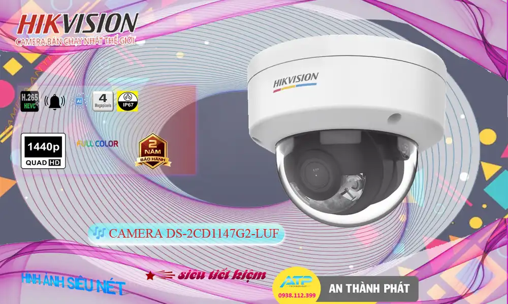 DS-2CD1147G2-LUF Camera An Ninh Chức Năng Cao Cấp ✔