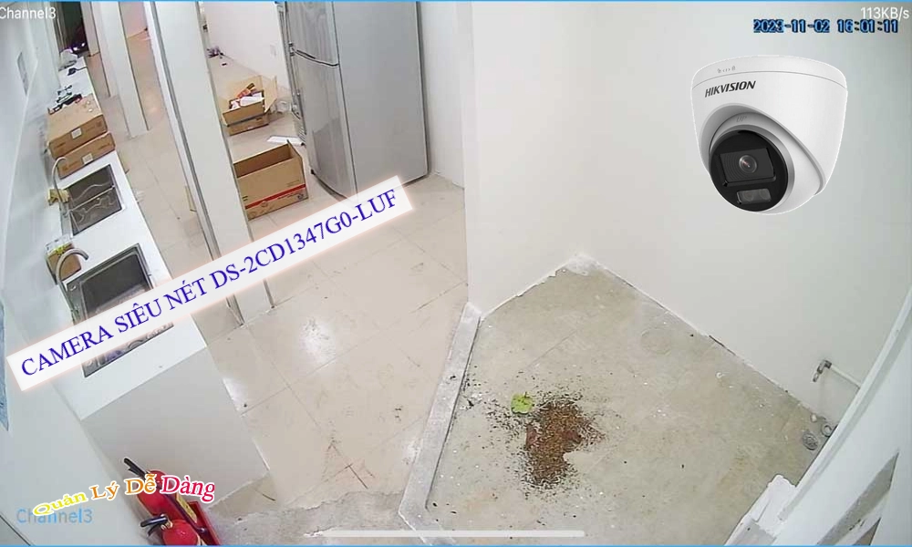 Camera Hikvision DS-2CD1347G0-LUF Tiết Kiệm Camera Hikvision DS-2CD1347G0-LUF Tiết Kiệm