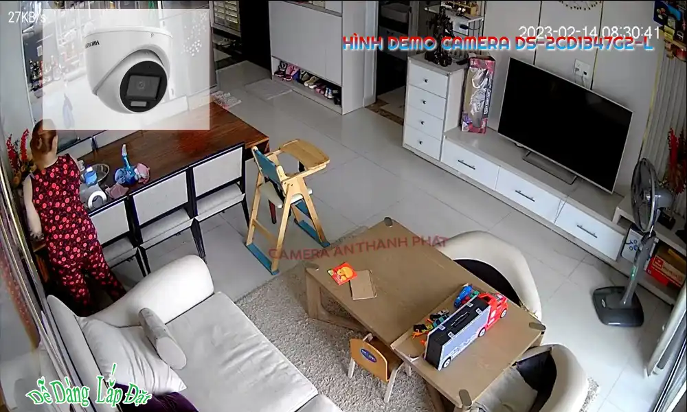 DS-2CD1347G2-L sắc nét Hikvision DS-2CD1347G2-L sắc nét Hikvision