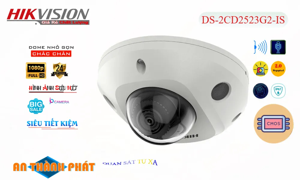 DS-2CD2523G2-IS sắc nét Hikvision ➠ DS-2CD2523G2-IS sắc nét Hikvision ➠