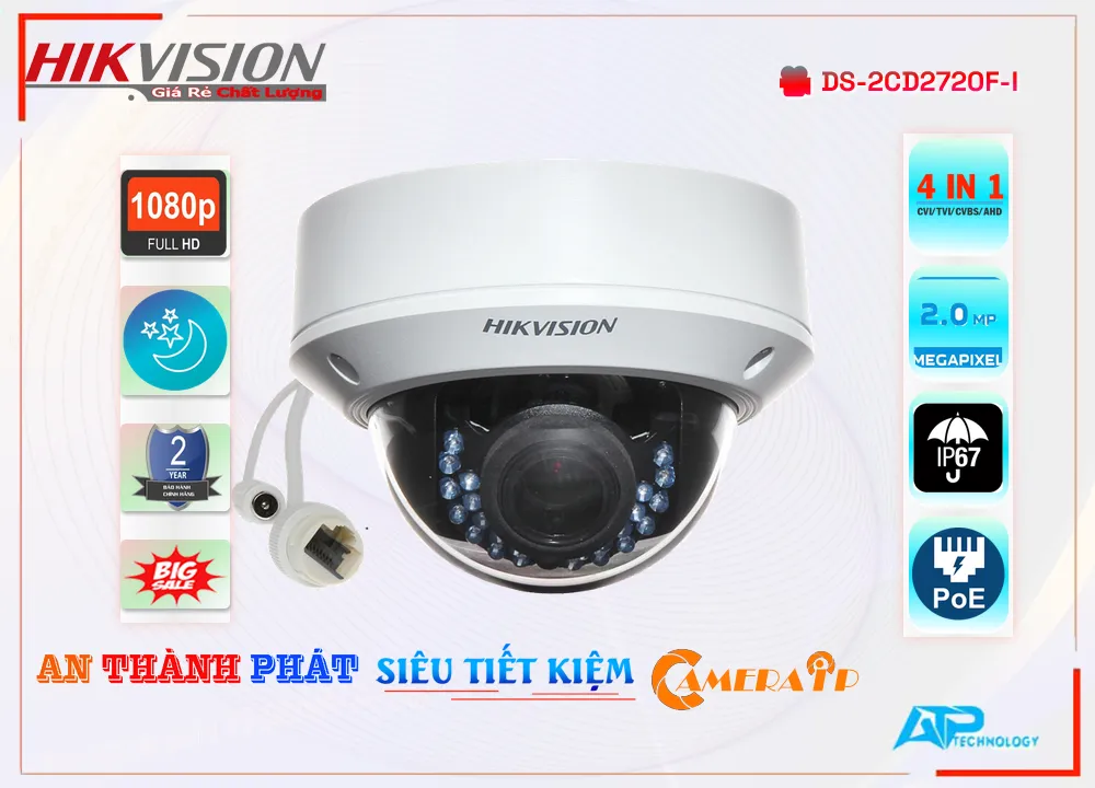 Camera Hikvision DS-2CD2720F-I,DS-2CD2720F-I Đang giảm giá,DS-2CD2720F-I tốt nhất,Thông số DS-2CD2720F-I Công Nghệ POE ,bán DS-2CD2720F-I,Bán Giá DS-2CD2720F-I 2.0 MP FULL HD 1080P ,Giá kỹ thuật ,DS-2CD2720F-I Bán Sỉ,Giá Bán DS-2CD2720F-I,Địa Chỉ Bán DS-2CD2720F-I,thông số DS-2CD2720F-I,DS-2CD2720F-I Giá rẻ nhất,DS-2CD2720F-I Giá Khuyến Mãi