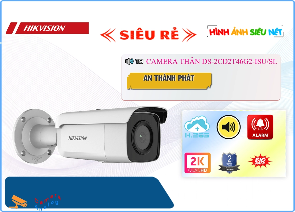 Hikvision DS-2CD2T46G2-ISU/SL Hình Ảnh Đẹp Hikvision DS-2CD2T46G2-ISU/SL Hình Ảnh Đẹp