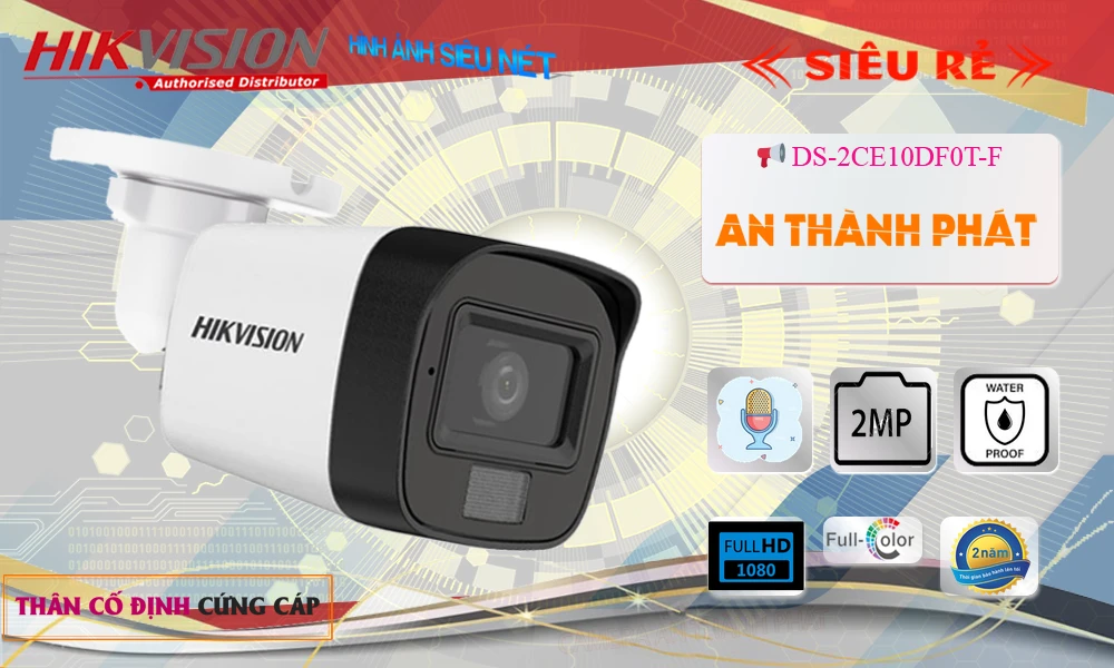 DS-2CE10DF0T-F sắc nét Hikvision DS-2CE10DF0T-F sắc nét Hikvision