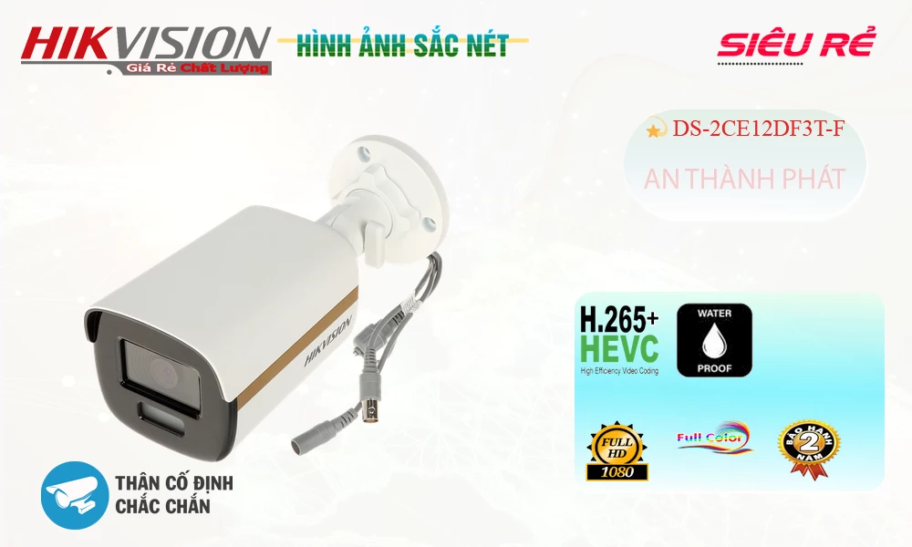 DS-2CE12DF3T-F sắc nét Hikvision