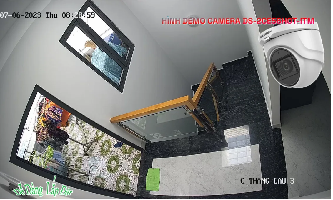 DS-2CE56H0T-ITM sắc nét Hikvision
