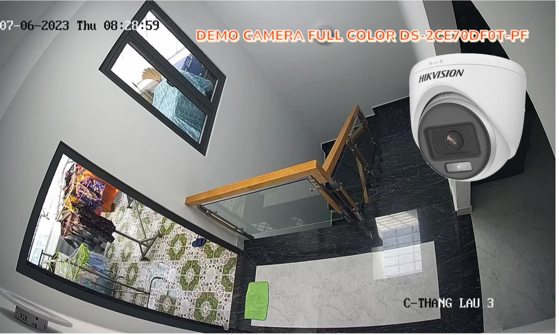 ➠  DS-2CE70DF0T-PF sắc nét Hikvision