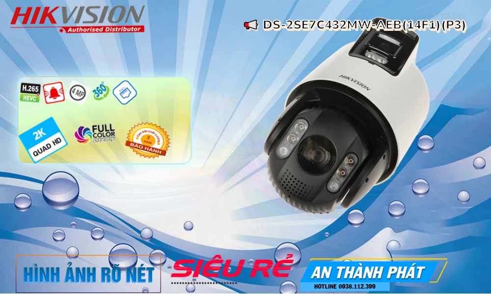 DS-2SE7C432MW-AEB(14F1)(P3) sắc nét Hikvision
