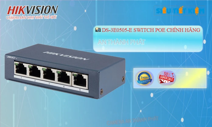 DS-3E0505-E Thiết Bị Mạng Bộ chia mạng DS-3E0505-E Thiết Bị Mạng Bộ chia mạng