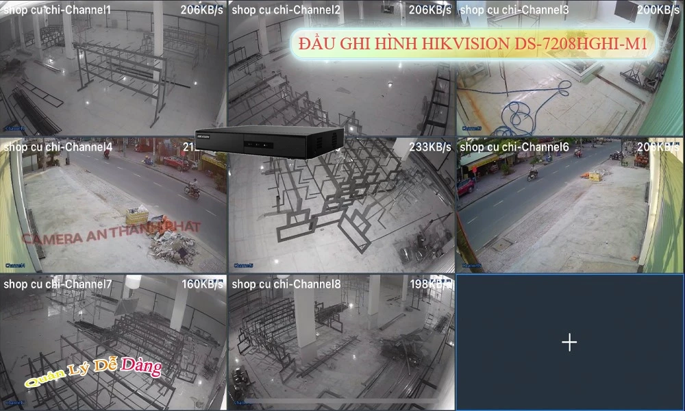 DS-7208HGHI-M1 Đầu Ghi Hình Công Nghệ Mới