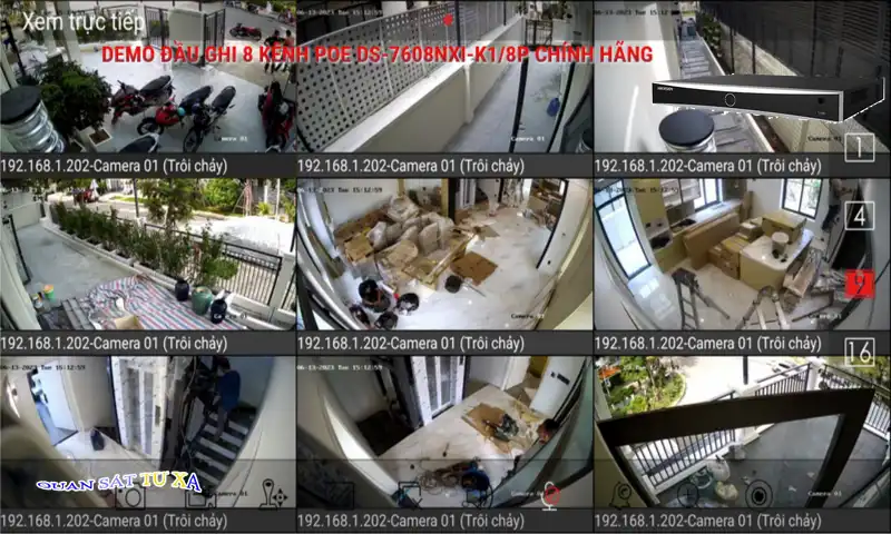 DS-7608NXI-K1/8P sắc nét Hikvision ➠