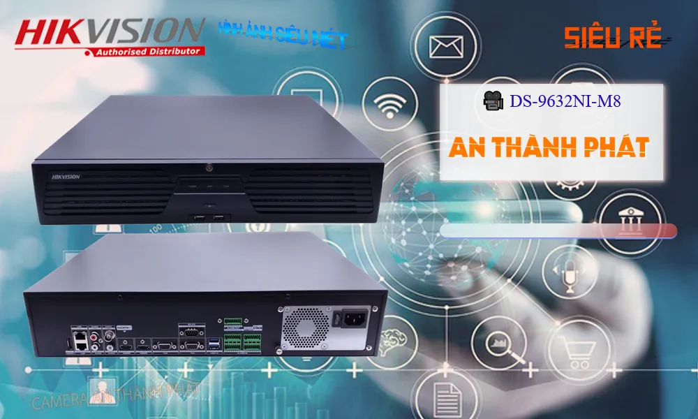 DS-9632NI-M8 sắc nét Hikvision ➠