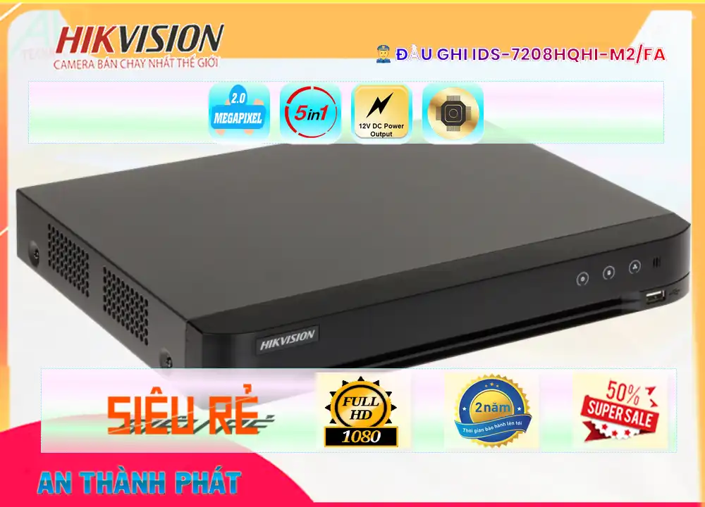 IDS-7208HQHI-M2/FA sắc nét Hikvision ➠ IDS-7208HQHI-M2/FA sắc nét Hikvision ➠