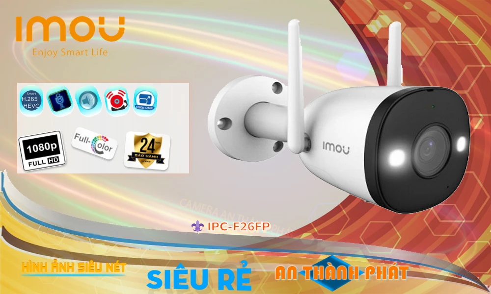 IPC-F26FP sắc nét Wifi Imou IPC-F26FP sắc nét Wifi Imou