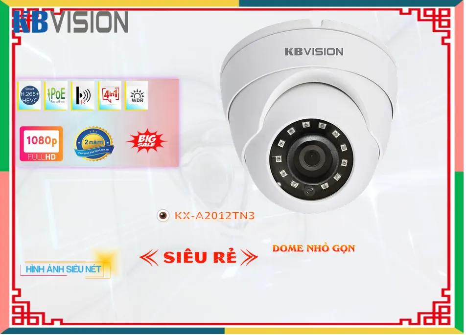 KX-A2012TN3 sắc nét KBvision