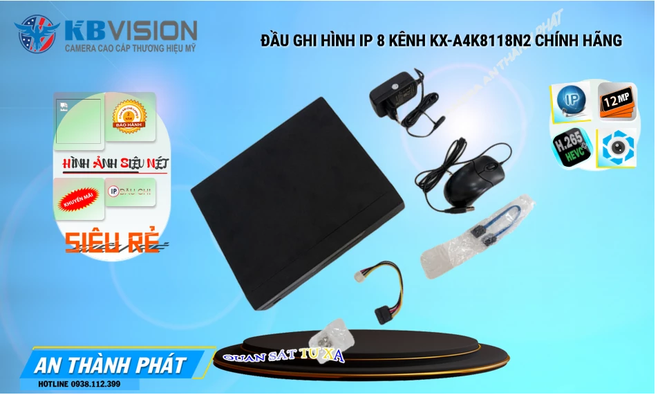 KX-A4K8118N2 sắc nét KBvision