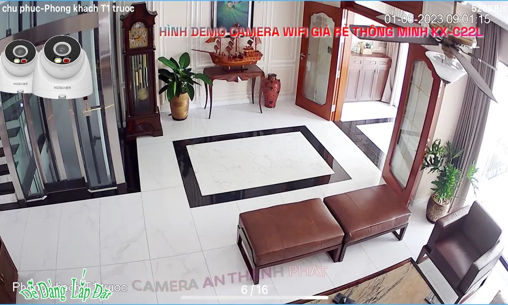 Camera Không Dây KX-C22L Công Nghệ Mới